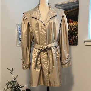 British Mist Belted Trench